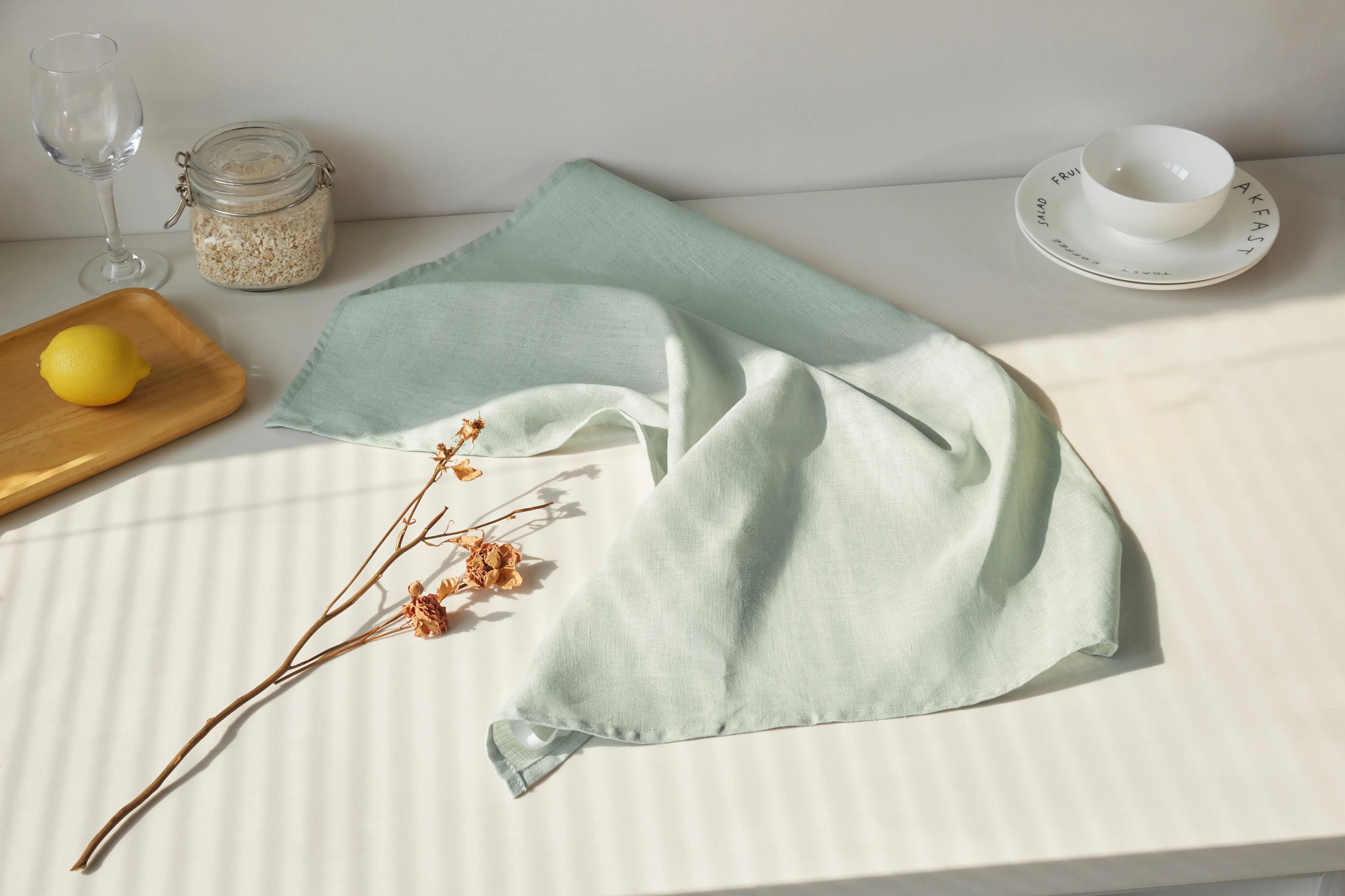 linen-tea-towel-light-green-4